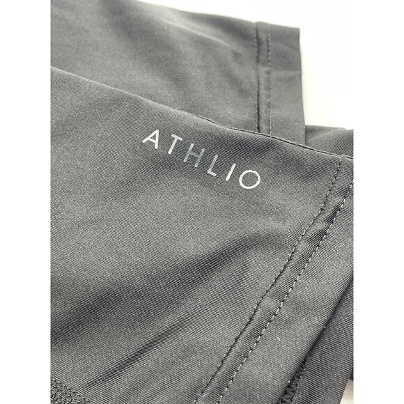 Athlio Black Compression Long Sleeve Base Layer Shirt Mens Size Large NWOT - Picture 4 of 4
